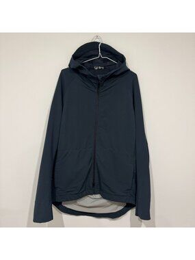 Outlier Mens Woolback FreeShell Hoodie Jacket Merino Nylon Size L Gray